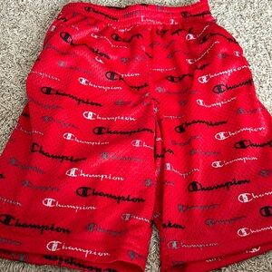 Like New YL Red Champion Shorts